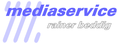 Mediaservice rainer beddig Logo